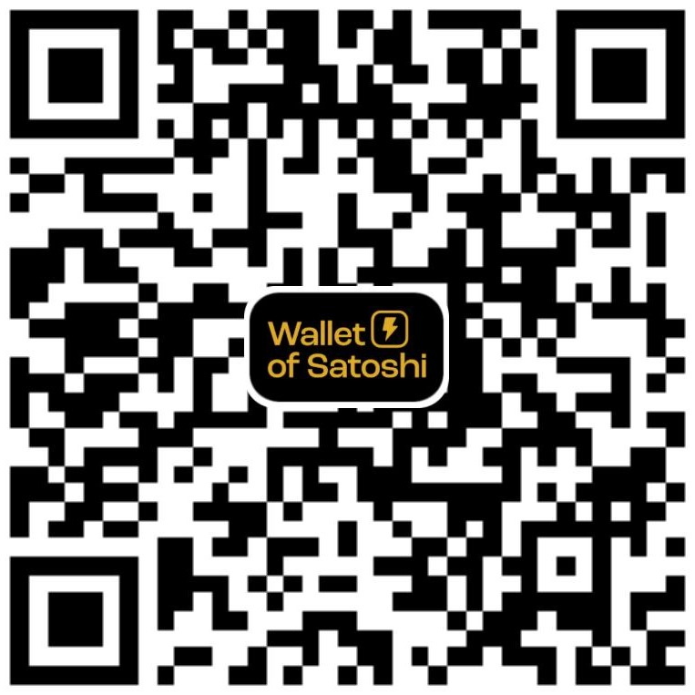 Wallet of Satoshi Lightning Network QR Code